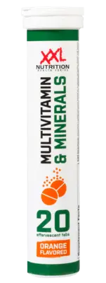 Multivitaminen & Mineralen - 20 bruistabletten - XXL Nutrition