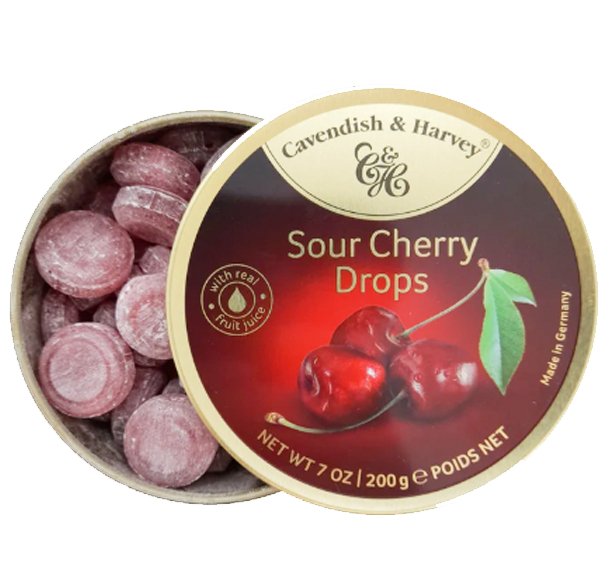 C&H Sour Cherry Drops