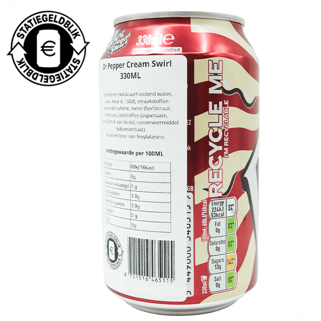 Dr Pepper Cream Swirl (330ml)