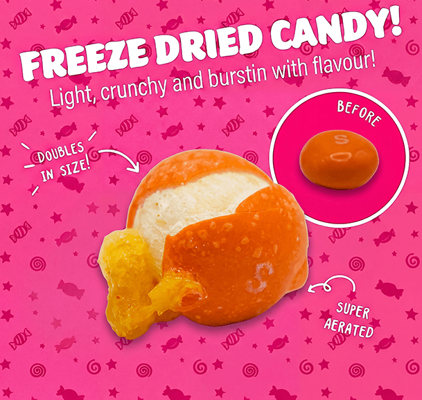 Freeze Dried Skittles Giants Gooey