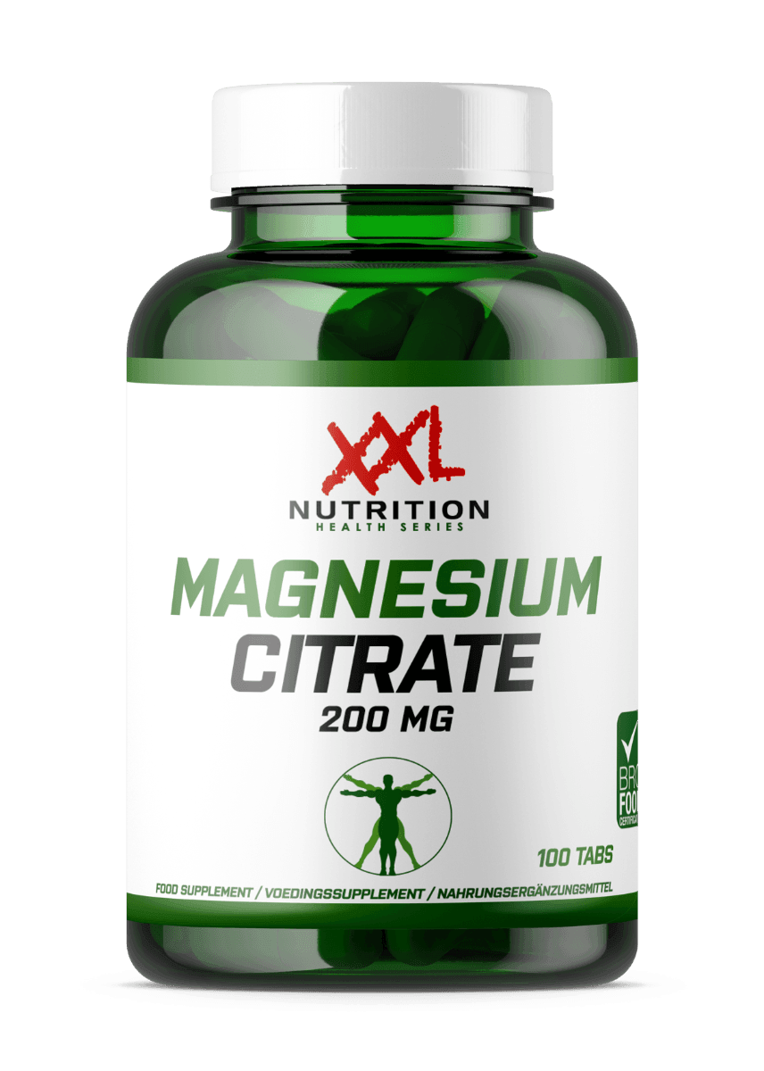 Magnesium Citrate - 100 tablets - XXL Nutrition