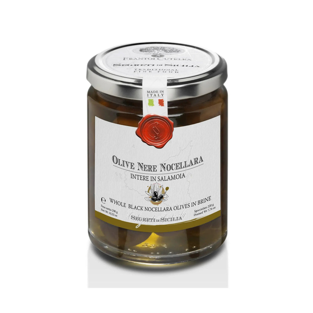 Hele Zwarte Nocellara Olijven – 100% Zuiver Ayurvedisch Koper (950ml) | RedBlad