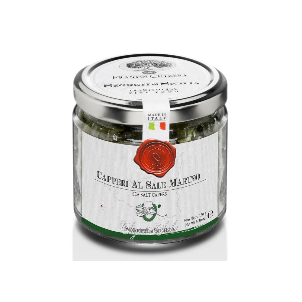Kappertjes met Zeezout – Siciliaanse Specialiteit – 100% Zuiver Ayurvedisch Koper (950ml) | RedBlad