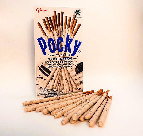 Pocky Cookies and Cream