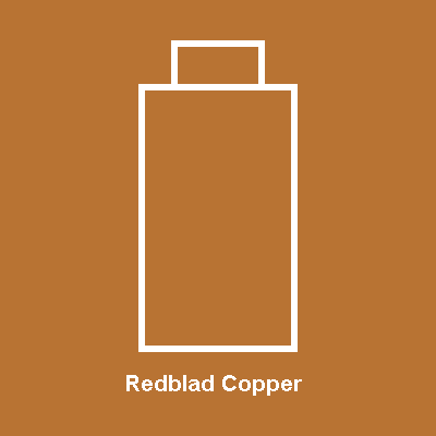 Redblad Pure Copper Water Bottle