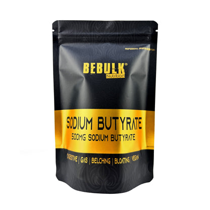 Sodium Butyrate 98% - Vegan - BeBulk Nutrition