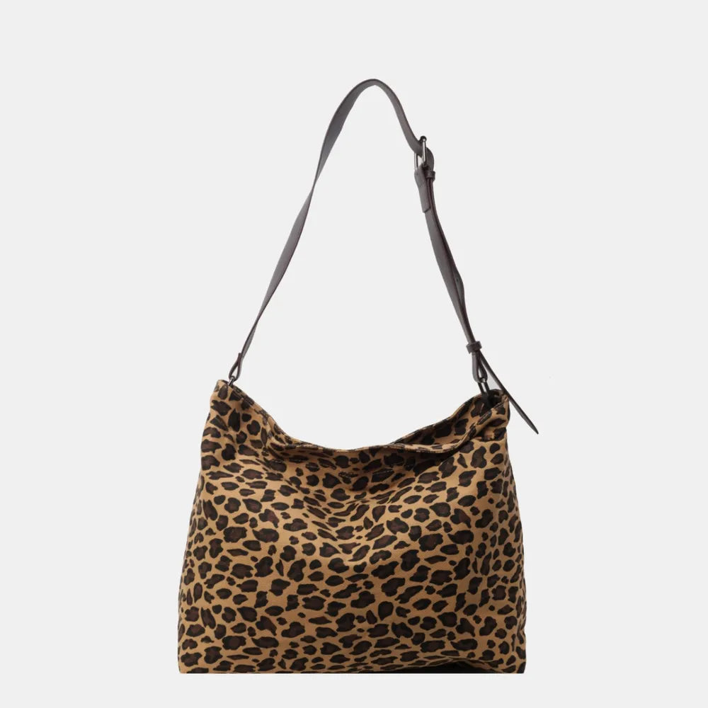 Leopard Adjustable Strap Tote Bag - Exklusive Damenmode & Kleidung Kollektion | Redblad Deutschland