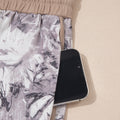 Khaki Camo Woodland Print Zuchschnouer Aktiv Shorts - Foto 6