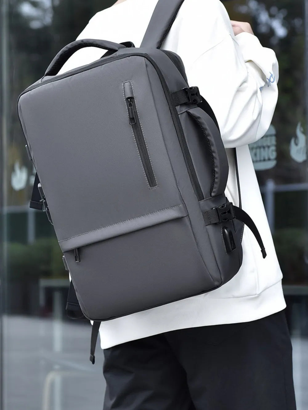 Multi-Pockets Adjustable Straps Backpack Bag - Exclusive Women Fashion & Apparel | Redblad Official