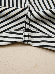 Black Stripe Patch Pocket High Waist Shift Denim Jeans - Women's Fashion Image 8 - Miniatuur