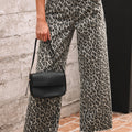 Yellow Leopard Straight Loose Leg Jeans - Foto 5