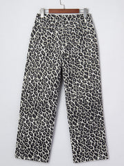 Jeans mit schwarzem Leopardenmuster – Damenmode Bild 8 - Miniatuur
