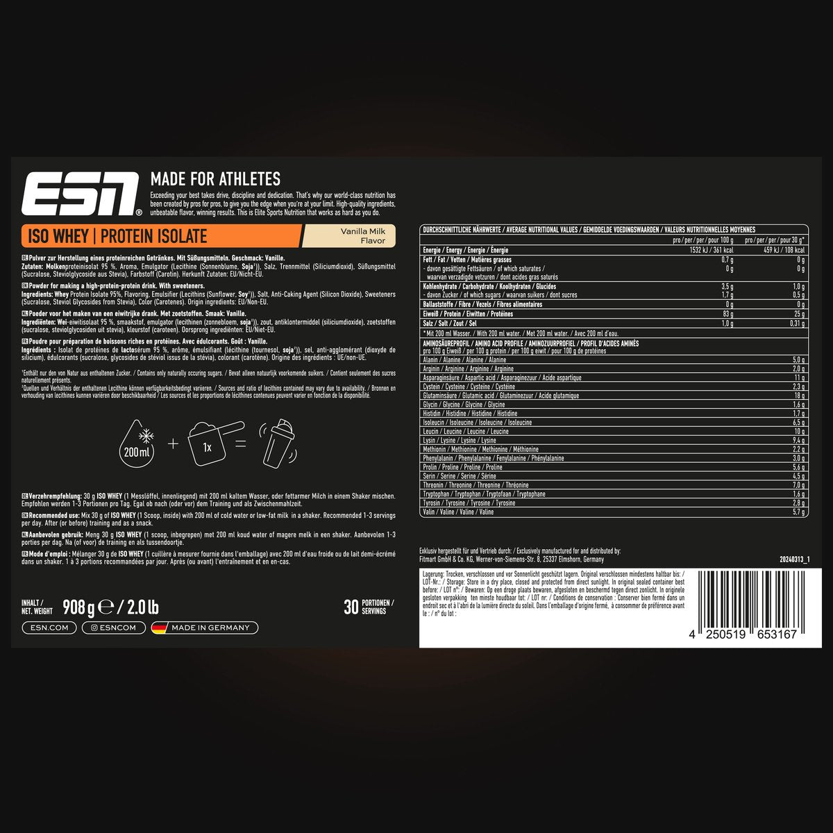 ESN Iso Whey, foto 3