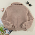 Liicht franséisch beige Zipper-Täsch Wanter-Jackett - Foto 6