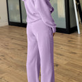 Jet Stream Demi-fermeture éclair avec manche à capuche Pantalon actif 2 pièces - Foto 5