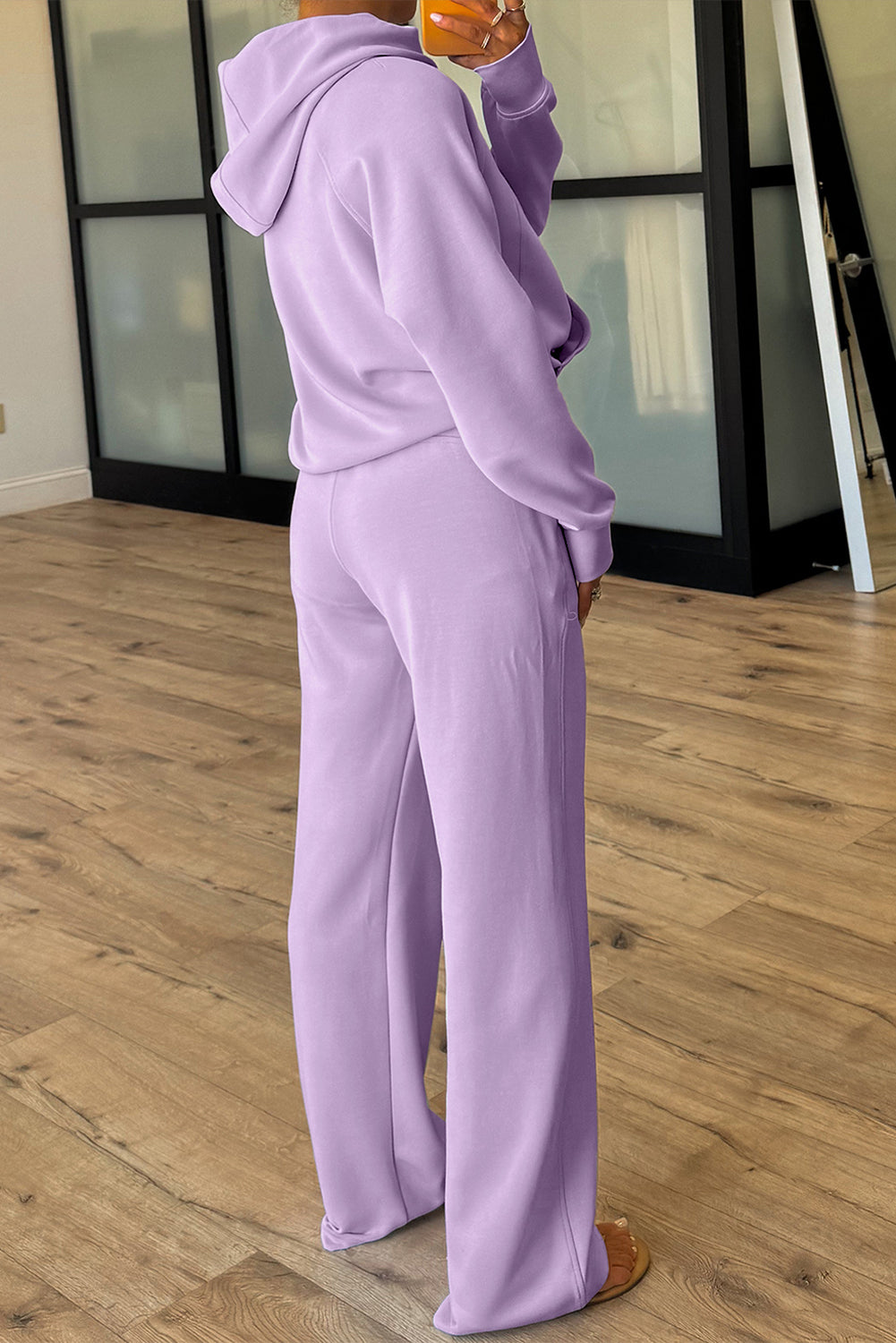 Jet Stream con Mezza Cerniera con Manica e Manica Pantaloni Attivi 2 Pezzi Outfit