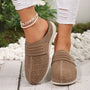 Round Toe Wedge Sandals