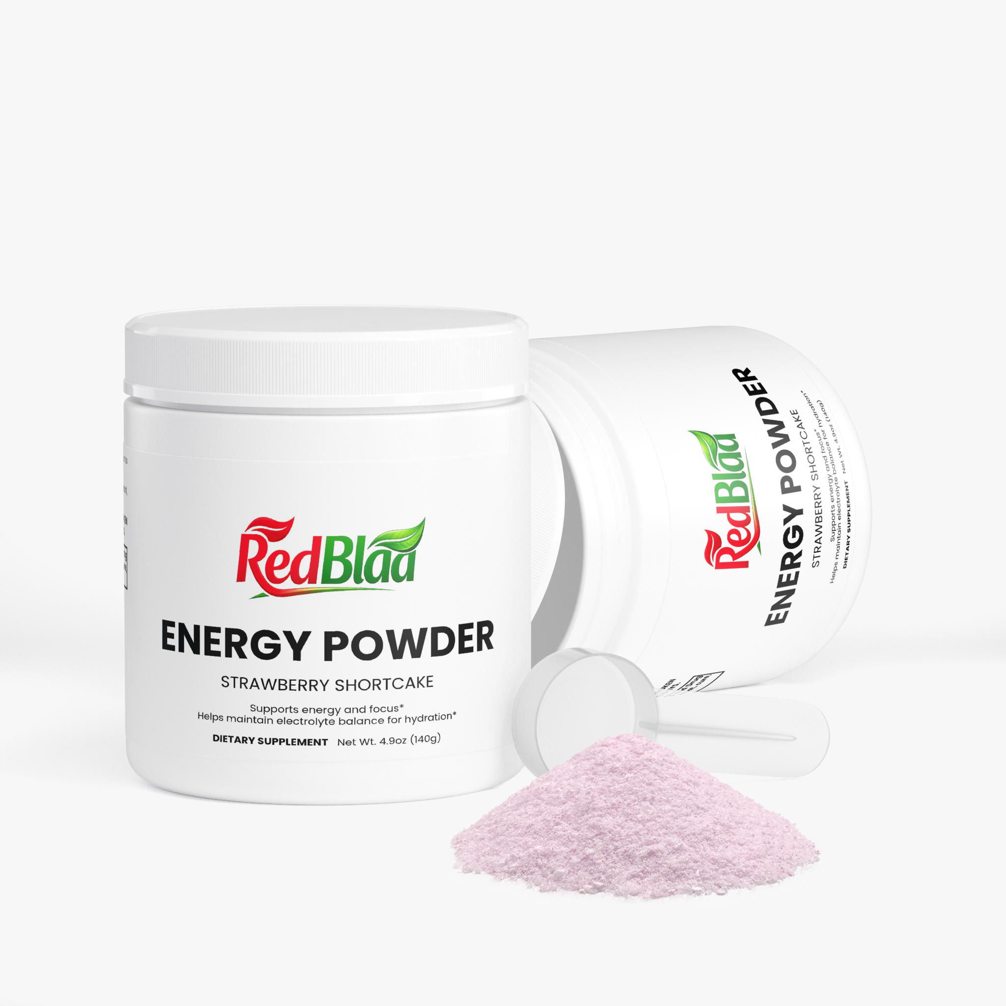 Energy Powder (Strawberry Shortcake)