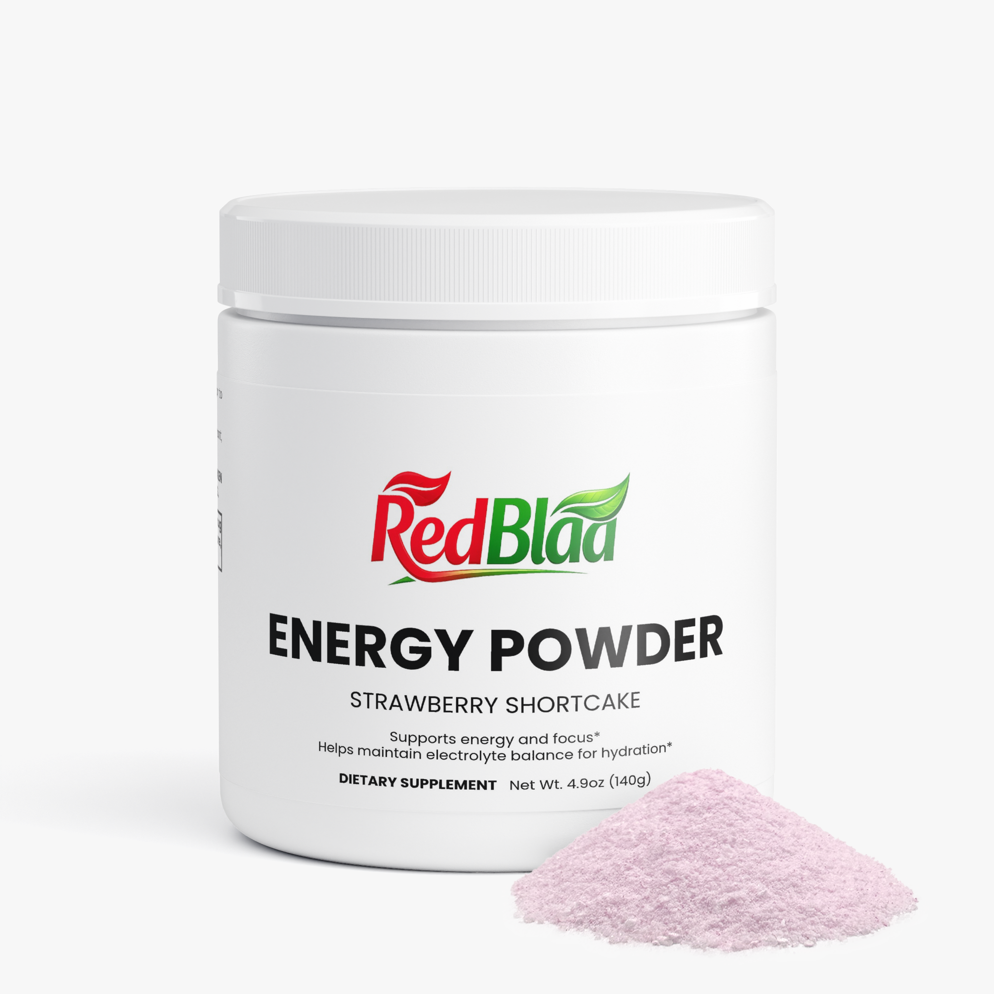 Energy Powder (Strawberry Shortcake)
