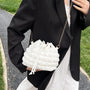Bubble Textured Bucket Bag