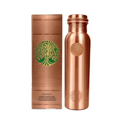 Koperen Drinkfles 950 ml - Chakra