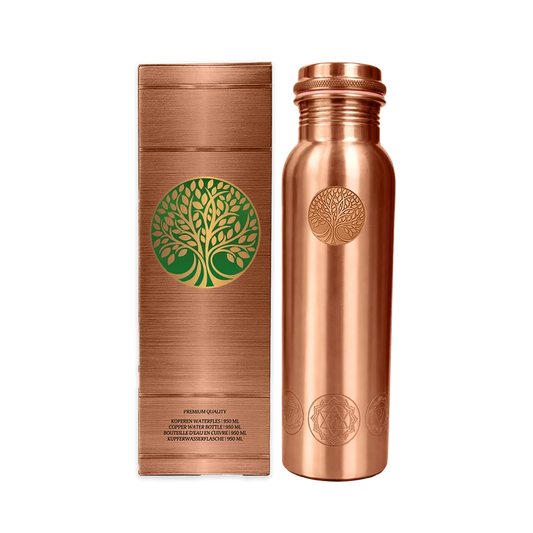 Koperen Drinkfles 950 ml - Chakra