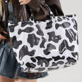 Borsa da viaggio White Cow Spots con stampa - Foto 2