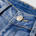 Ashleigh Blue Embroidered Western Print Flare Leg Full Length Jeans - Damesmode Afbeelding 6 - Foto 6