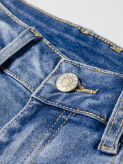 Ashleigh Blue bestickte Western Print Flare-Jeans in voller Länge – Damesmode Afbeelding 6 - Miniatuur