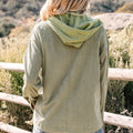Laurel Green 2-in-1 Thermo-Strickjacke mit Textur-Struktur Kapuzenjacke - Foto 2