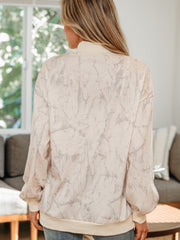 Khaki-Tarnkleidung mit Mock-Neck-Pullover - Miniatuur
