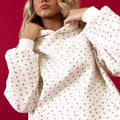 Ensemble de pantalons de survêtement à poche kangourou à poche kangourou rose - Foto 4