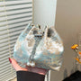 Chain Strap Bucket Bag