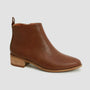 Beast Fashion PU Leather Block Heel Boots