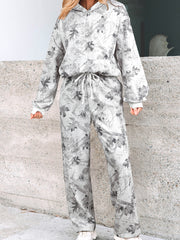 Light Grey Light Woodland Camo Classic Hoodie and Sweatpants Set - Miniatuur