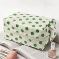 Hellrosa, langlebige PVC-Polka Dot Make-up-Tasche - Foto 6