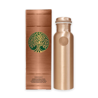 Glatte Kupferflasche 950 ml