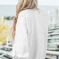 Hellgrauer ARKANSAS/AR doppelseitiger Pullover mit Mock-Neck-Reversibel - Foto 3