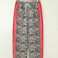 Brown Leopard Patchwork Elastic Waist Jeans - Damesmode Afbeelding 6 - Foto 6