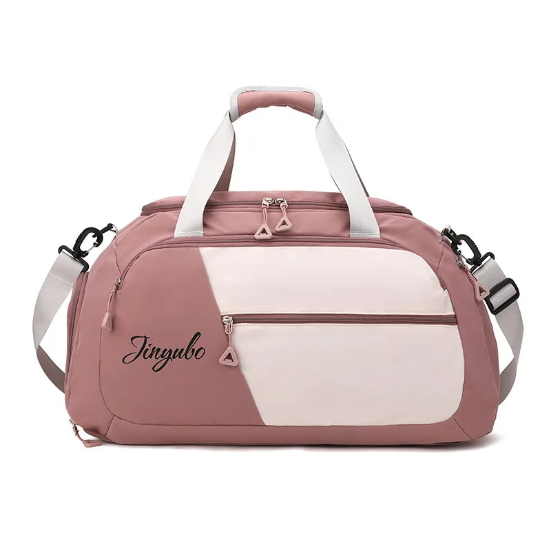 Contrast Nylon Travel Bag - Luxe Damesmode & Kleding Collectie | Redblad Nederland