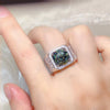 5 Carat 925 Sterling Silver Moissanite Ring