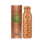 Koperen Drinkfles 950 ml - Diamonds