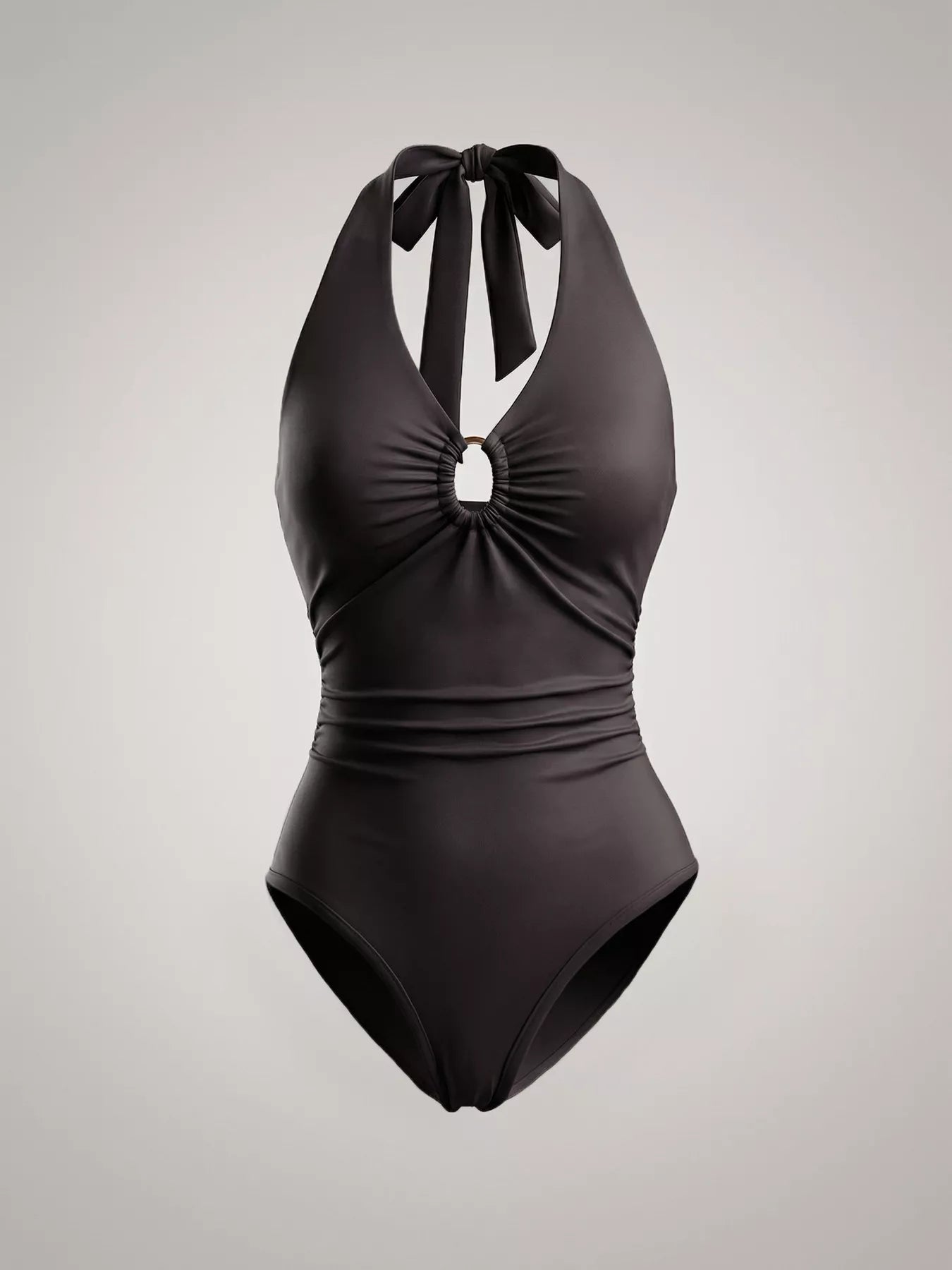 Halter Neck Ruched Bodysuit - Luxe Damesmode & Kleding Collectie | Redblad Nederland