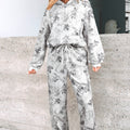 Light Grey Light Woodland Camo Classic Hoodie and Sweatpants Set - Foto 3