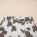 Brown Cow Spots Printed Multi Pocketed Jeans - Damesmode Afbeelding 5 - Foto 5