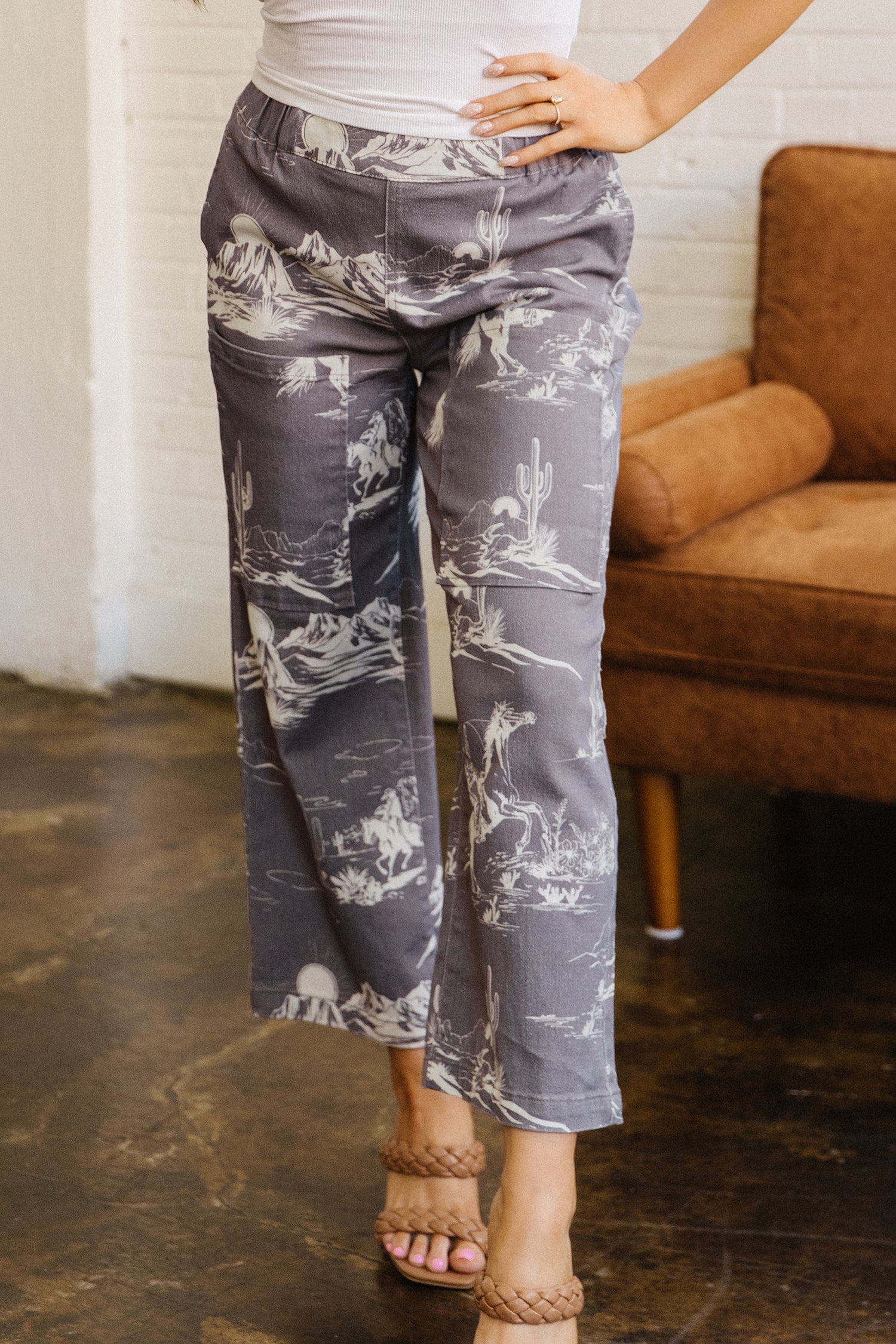 Jeans Shift Vintage Vintage Grey Wild West Riding