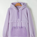 Sudadera con parche con cremallera y sudadera con cordón peluda de Lavendula - Foto 4