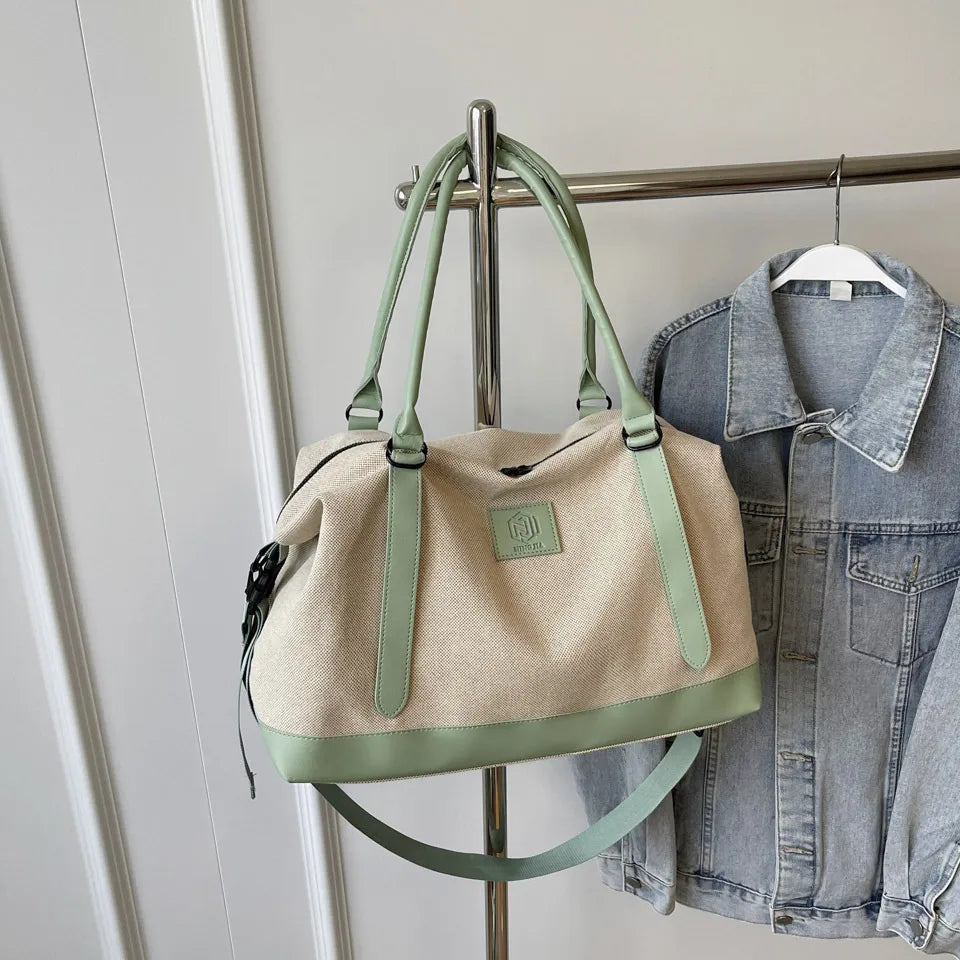 Contrast Travel Bag - Luxe Damesmode & Kleding Collectie | Redblad Nederland