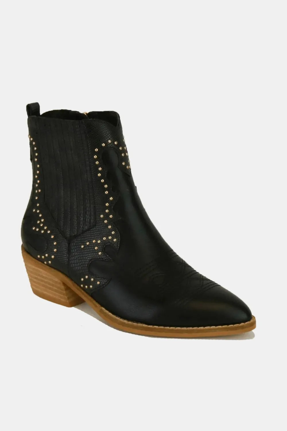Beast Fashion Studded Detail Point Toe Boots - Luxe Damesmode & Kleding Collectie | Redblad Nederland