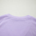 Purple Ribbed V Neck Tank Floral Contrast Patchwork Long Dress - Foto 6